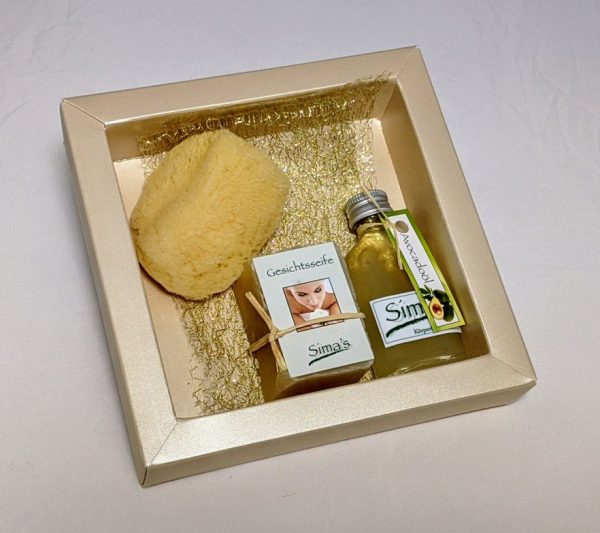 Geschenkset Simadretto Gesicht trockene Haut Sima’s Seifenmanufaktur Bad Birnbach