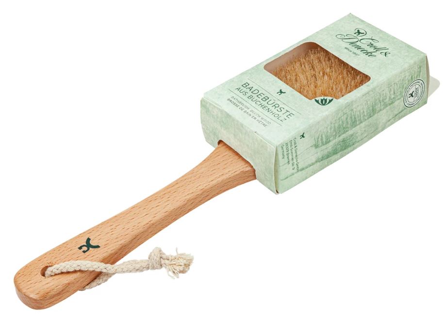 Badebürste Buchenholz
